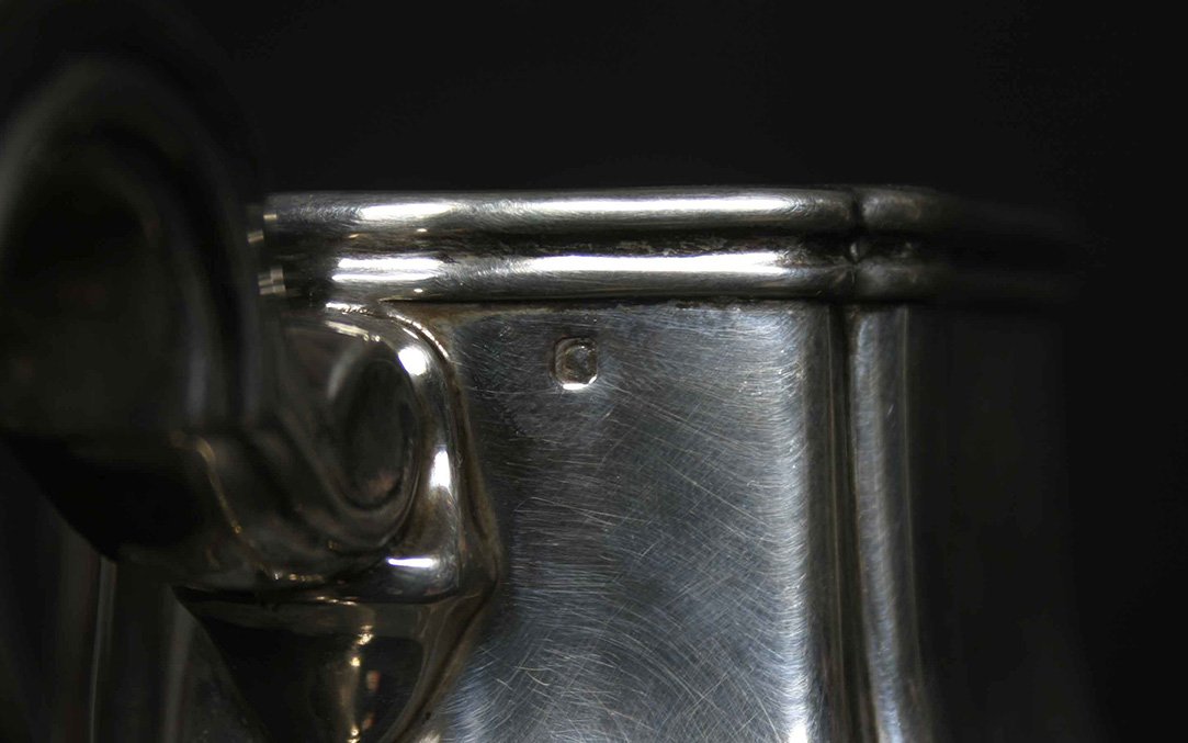 Service à Café Et Thé En Argent Massif, Poinçon Minerve, 1756 Grammes-photo-3