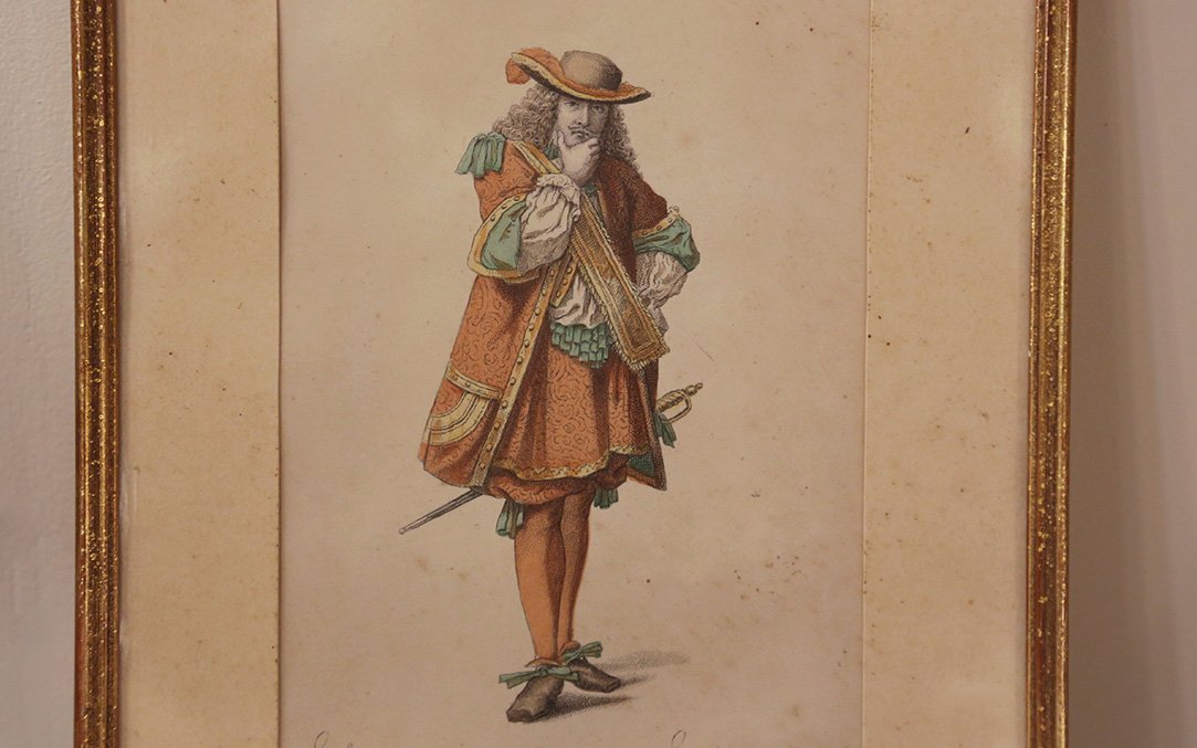 Gravure colorée, Le Misanthrope -photo-3