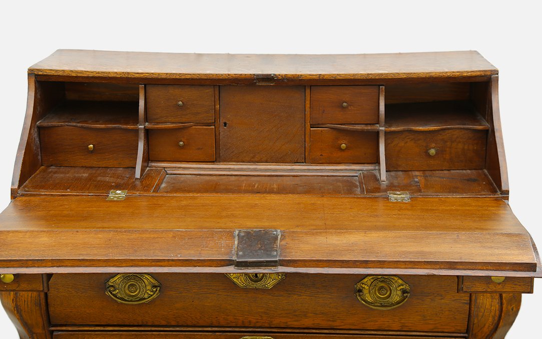 Dutch Secretary Desk, 18th Century-photo-4