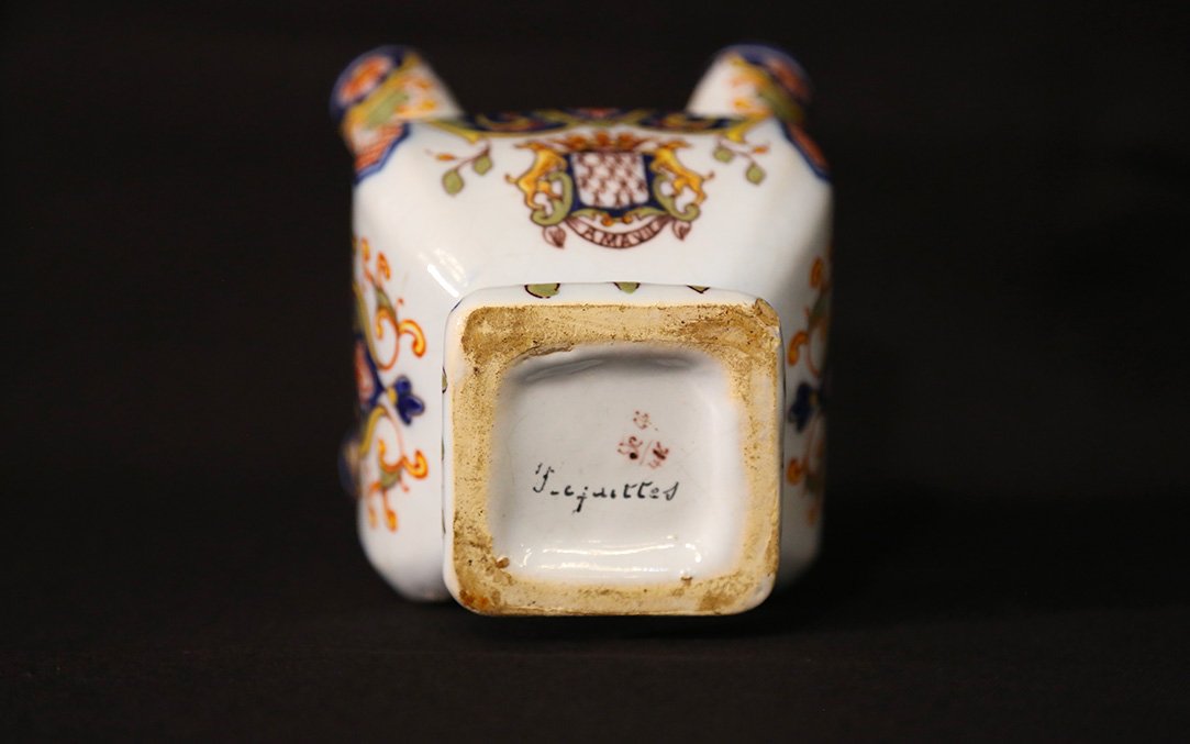 Bouquetière Desvres, XIXème -photo-2