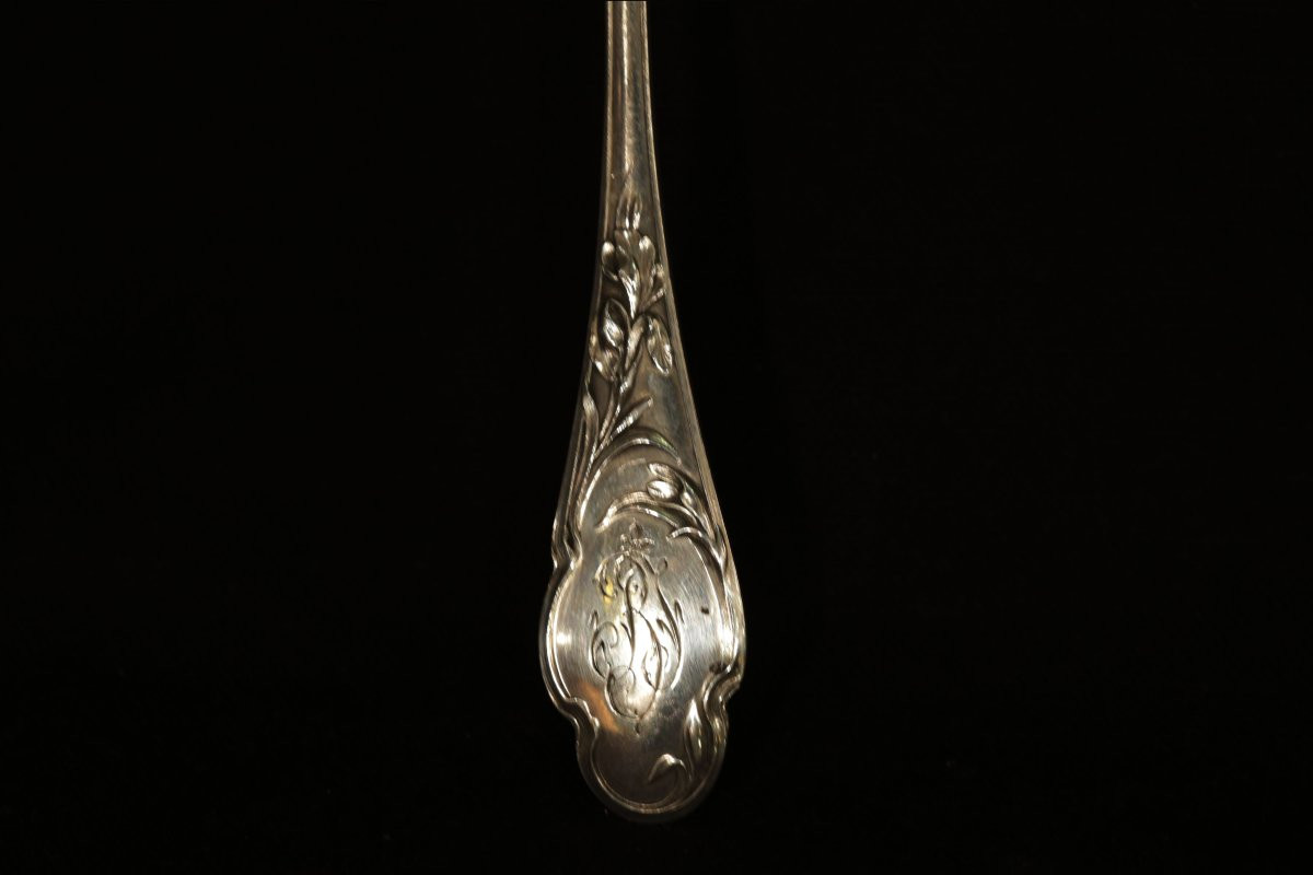 Saupoudreuse, argent massif, minerve, 48g-photo-1