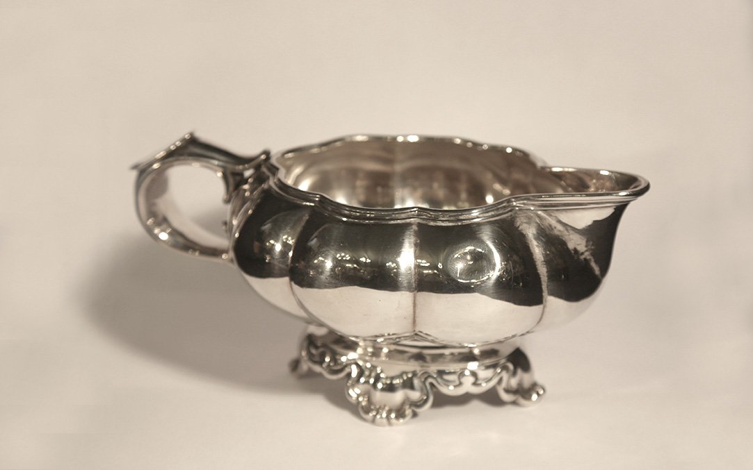 Saucière, argent massif, Minerve 225g-photo-1