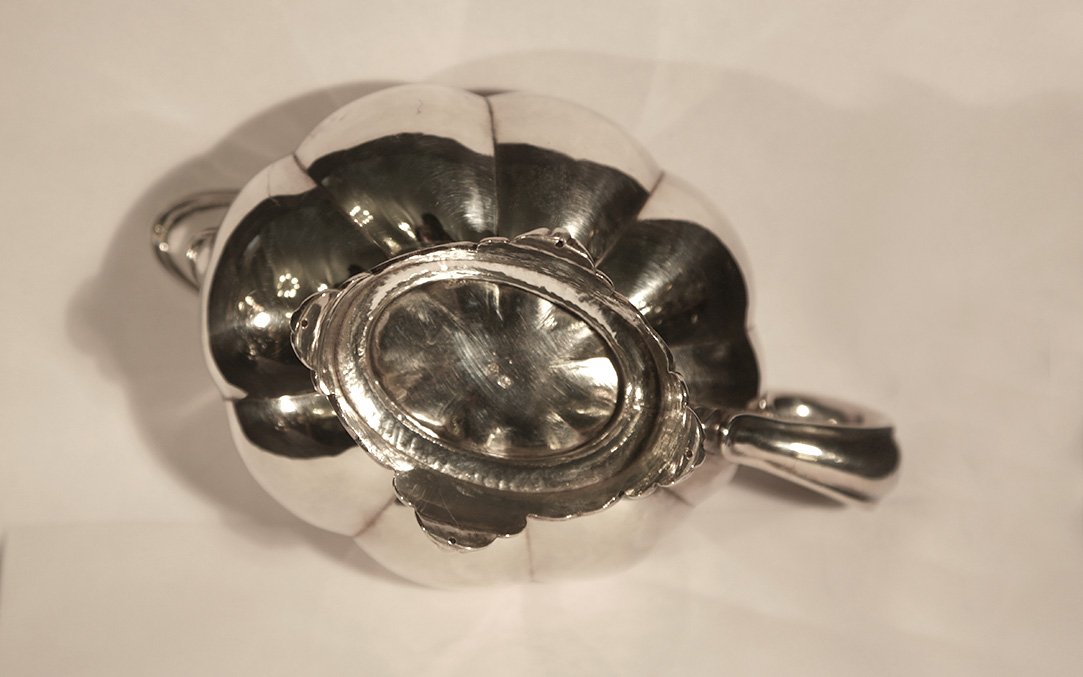 Saucière, argent massif, Minerve 225g-photo-2