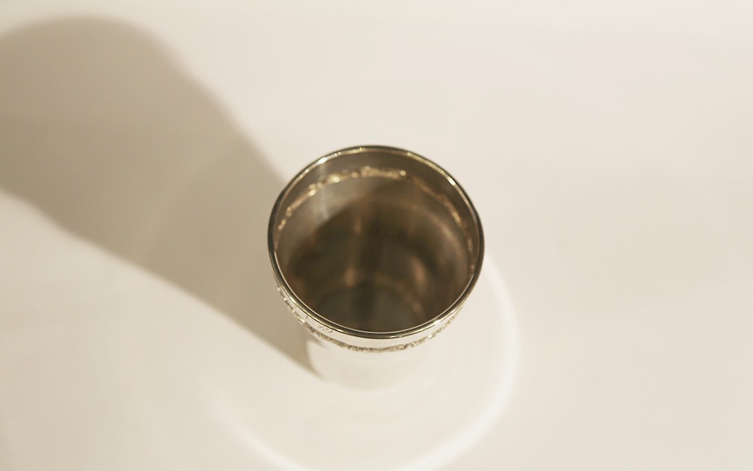 Timbale argent, Minerve, "Maria"64g-photo-2