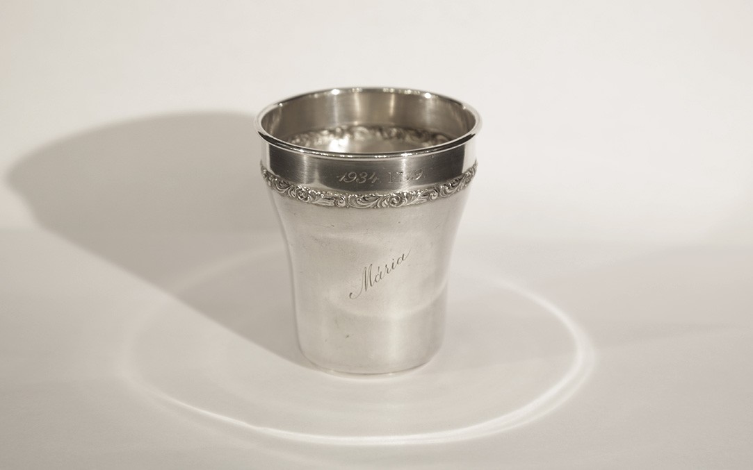 Timbale argent, Minerve, "Maria"64g