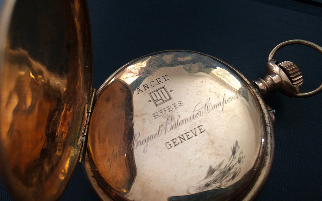 Breguet Gold Watch, Geneva, 66 Grams-photo-5