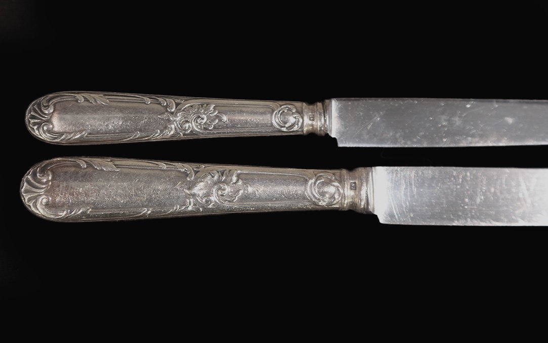 19 Silver And Stainless Steel Knives -photo-2