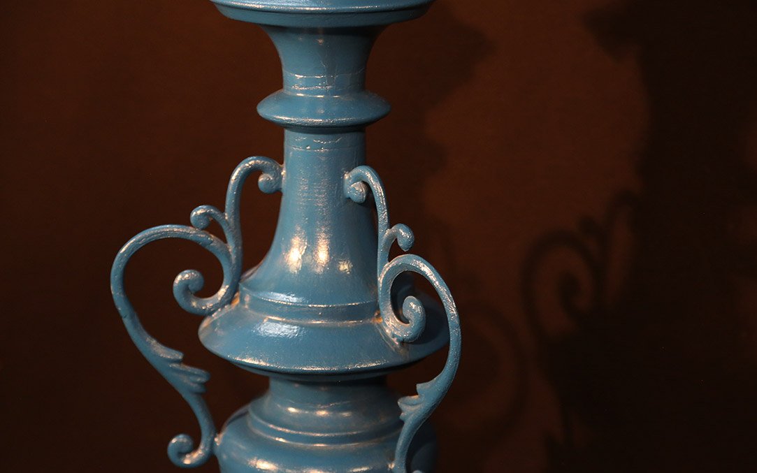 Epi de faîtage Zinc, peint, XIXème -photo-2