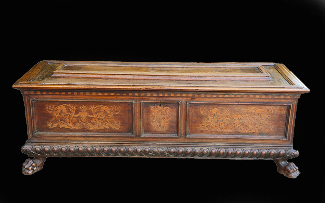 Tuscan Chest, Renaissance, Circa 15th Century-photo-8