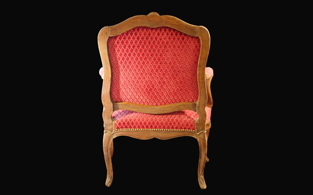 Fauteuil "à la reine" Louis XV-photo-2