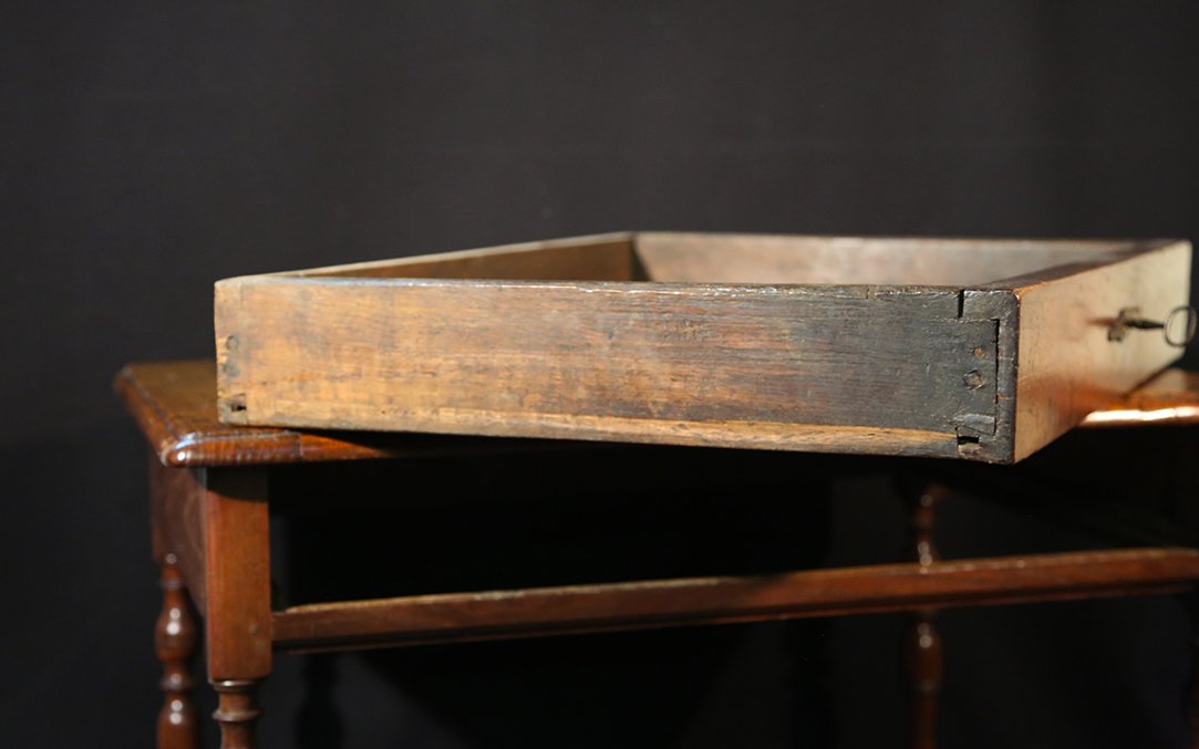 Louis XIII Small Table, Walnut, 17th Century-photo-4