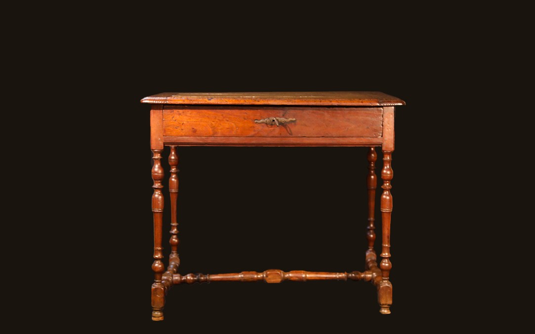 Louis XIII Small Table, Walnut, 17th Century