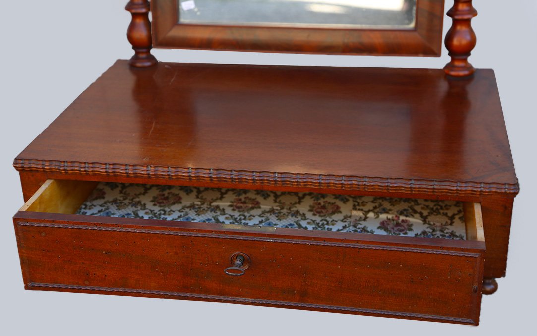 Psyché Louis Philippe, 19th Century, Mahogany-photo-3