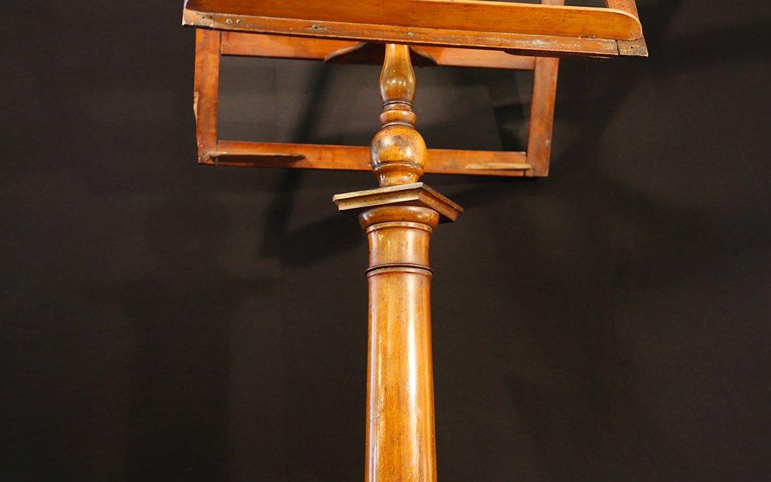 Lectern / Music Stand, Mahogany, Restoration Period-photo-2