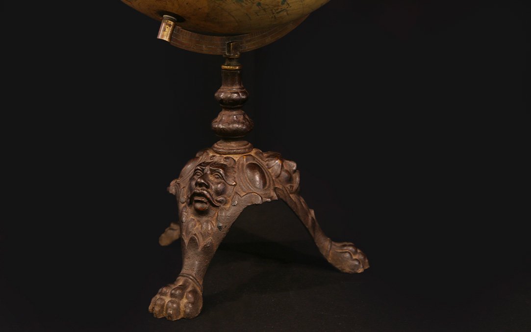 Globe "Lebègue & Cie, Paris" XIXème (Diam.33cm) -photo-3