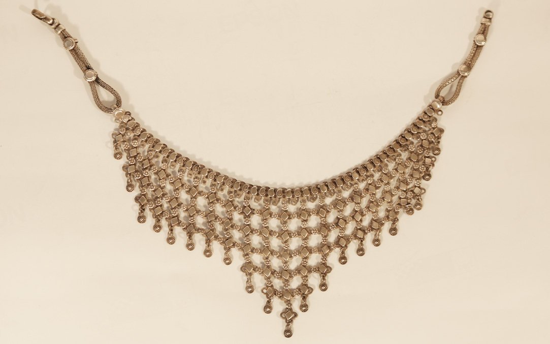 collier à pendants en argent, Inde-photo-2