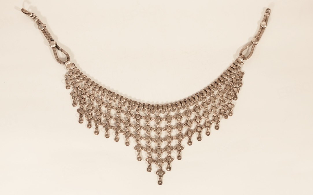 collier à pendants en argent, Inde-photo-3