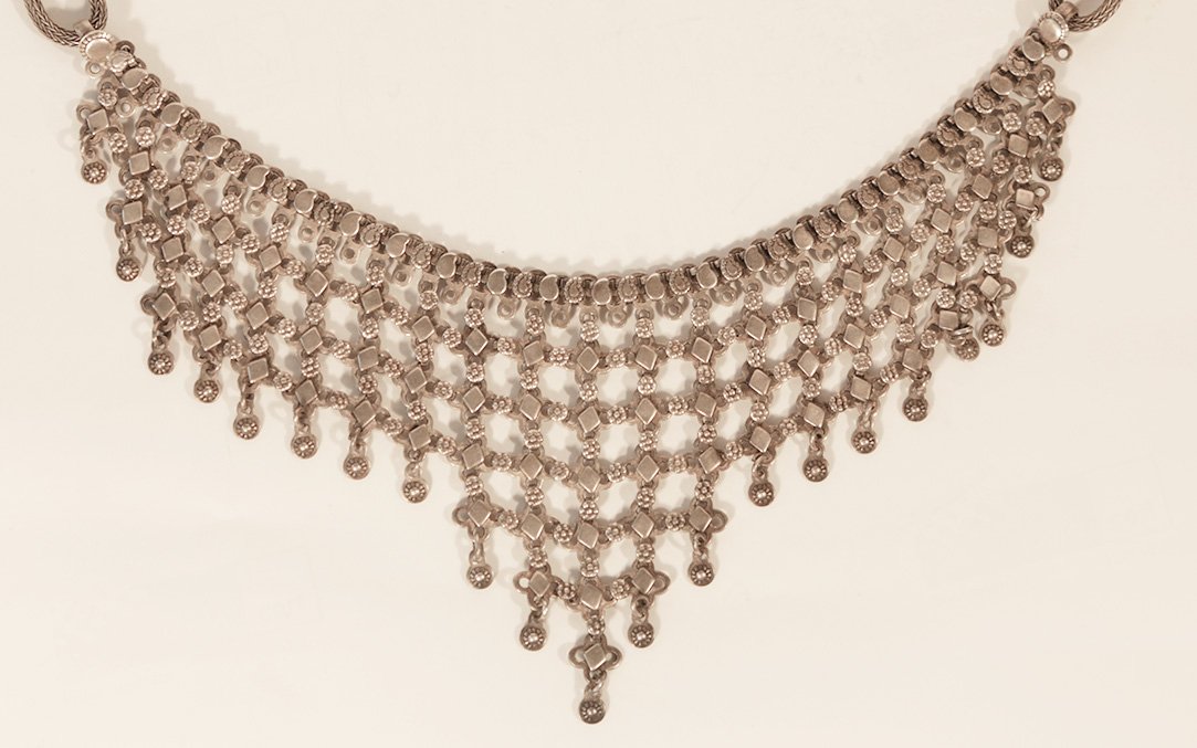 collier à pendants en argent, Inde-photo-4