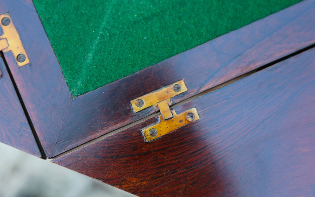 Games Table, Rosewood, 19th Century-photo-4