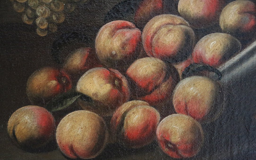 Oil On Canvas, Still Life 17th Century, Italy-photo-3