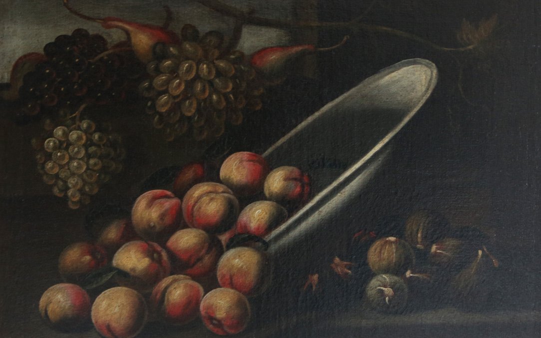 Oil On Canvas, Still Life 17th Century, Italy-photo-3