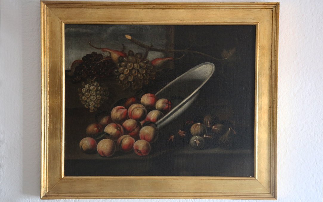 Oil On Canvas, Still Life 17th Century, Italy-photo-4
