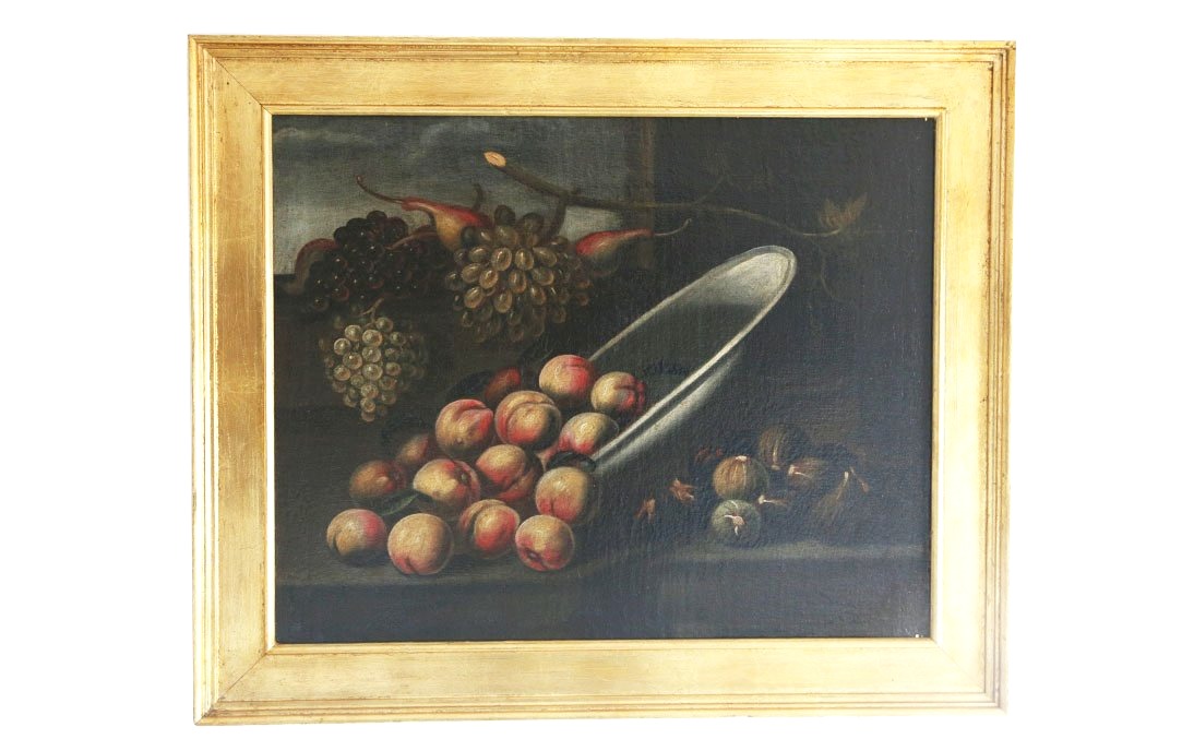 Oil On Canvas, Still Life 17th Century, Italy
