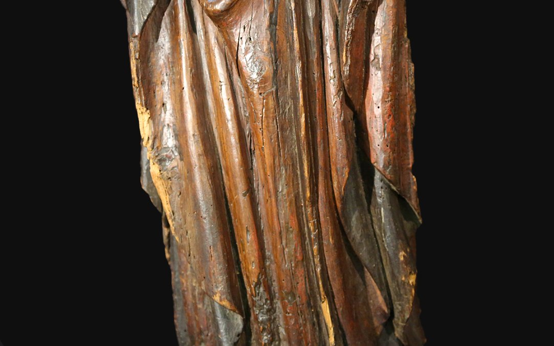 Saint Catherine, Romanesque (circa XVᵉ Century)-photo-2