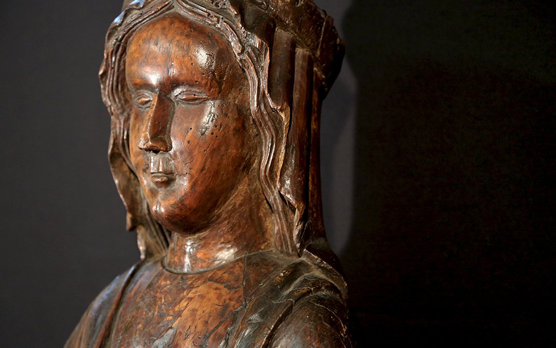 Saint Catherine, Romanesque (circa XVᵉ Century)