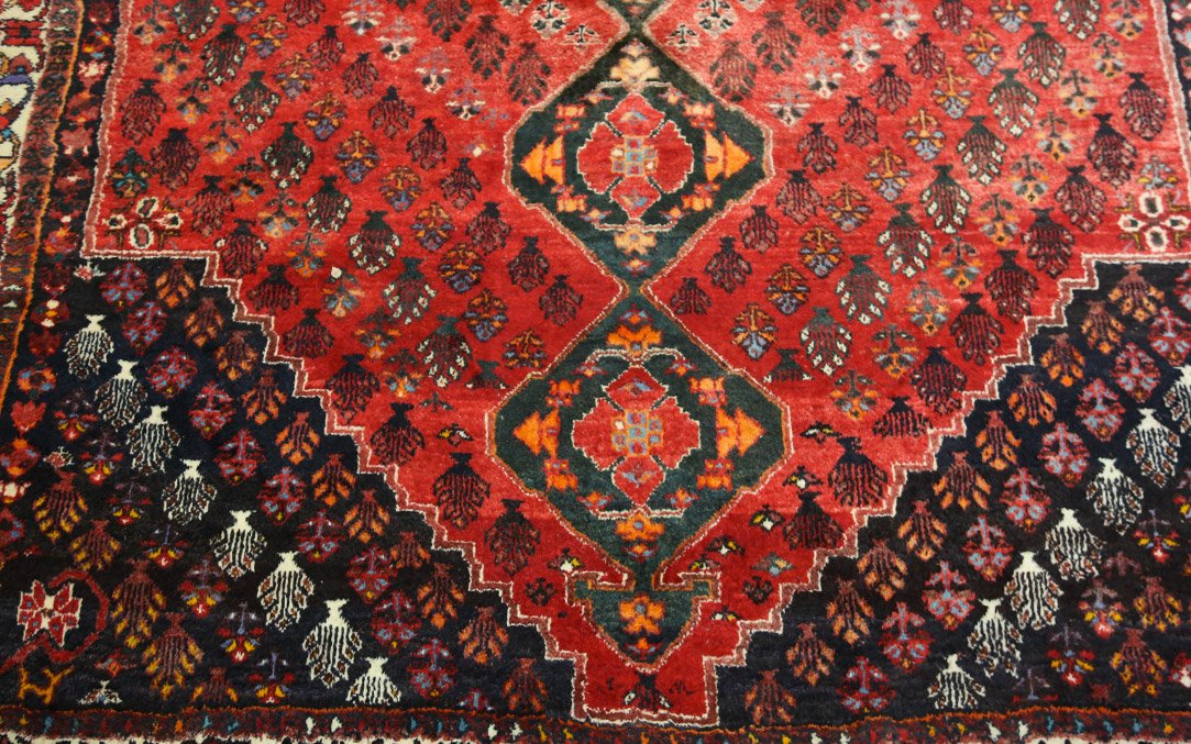 Very Large Persian Rug, 19th Century (2.30 M X 3.28 M)-photo-1