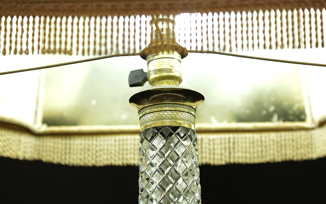 50's Glass Lamp-photo-1