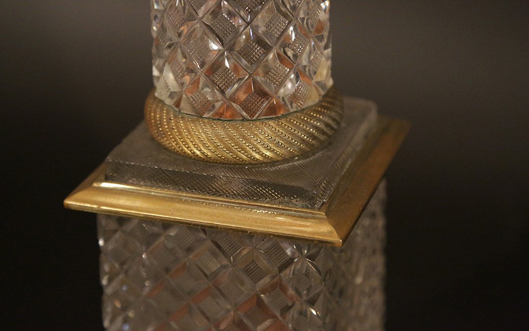 50's Glass Lamp-photo-3