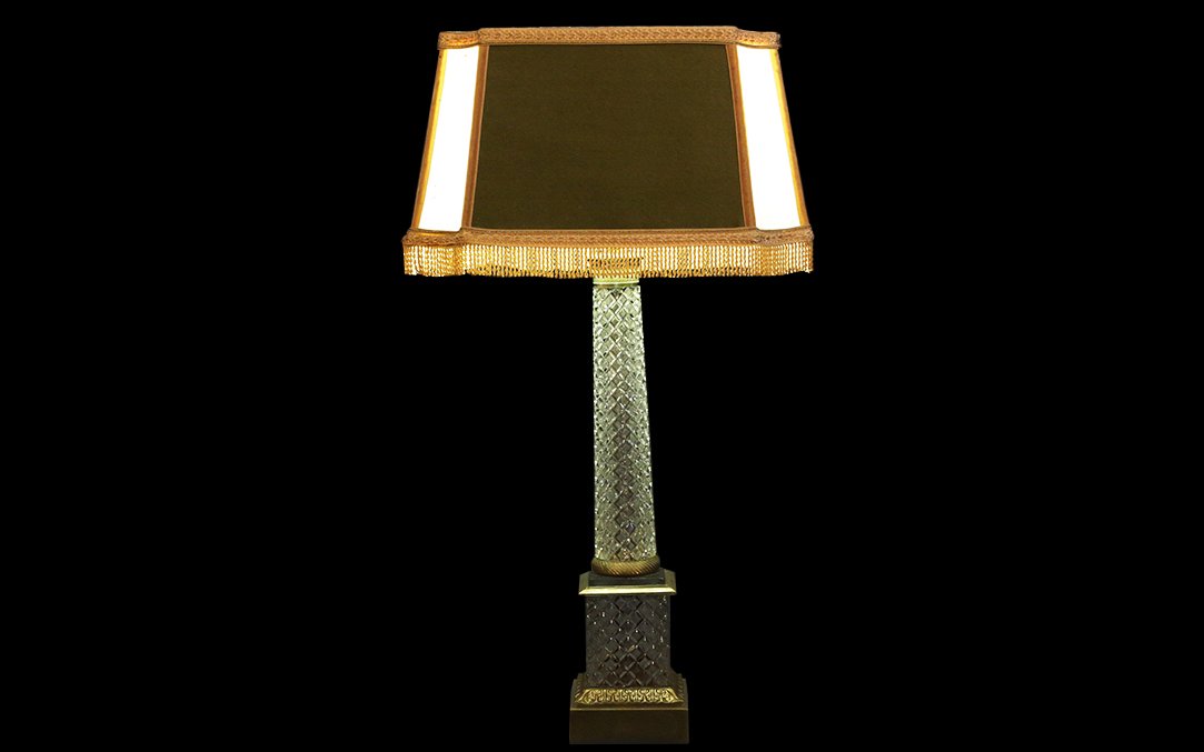 50's Glass Lamp