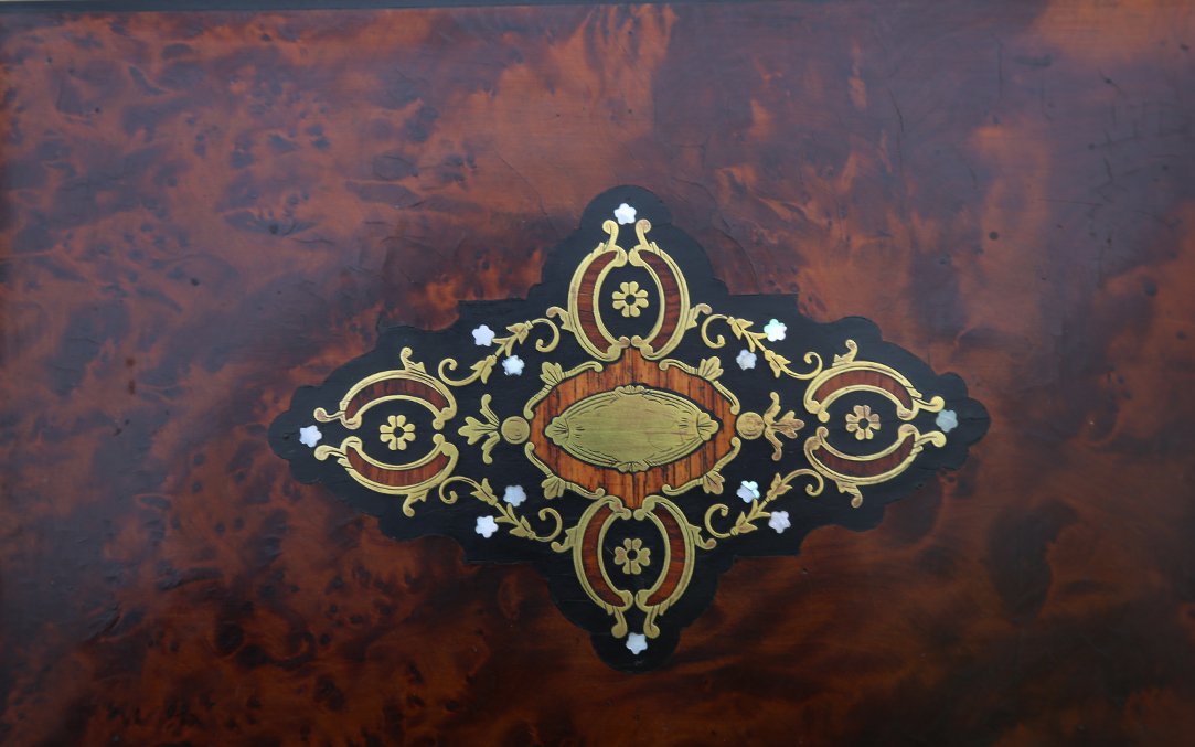 Charles X Liqueur Cellar, Crystal And Marquetry-photo-6