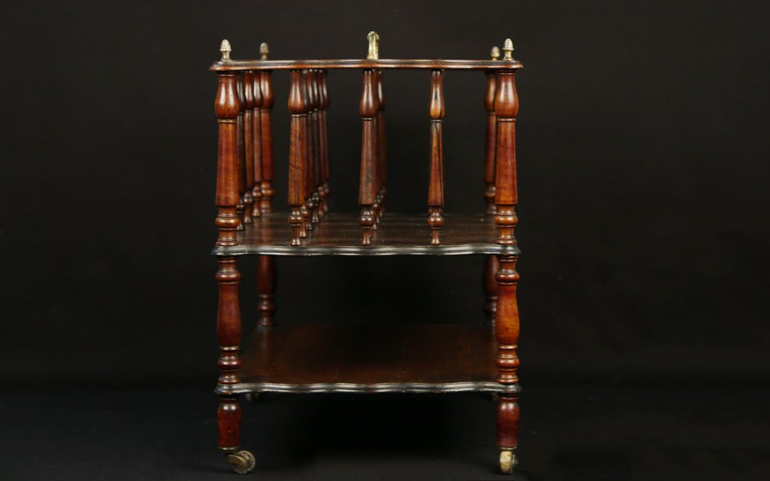 Mahogany And Bronze Music Stand, 19th Century-photo-2