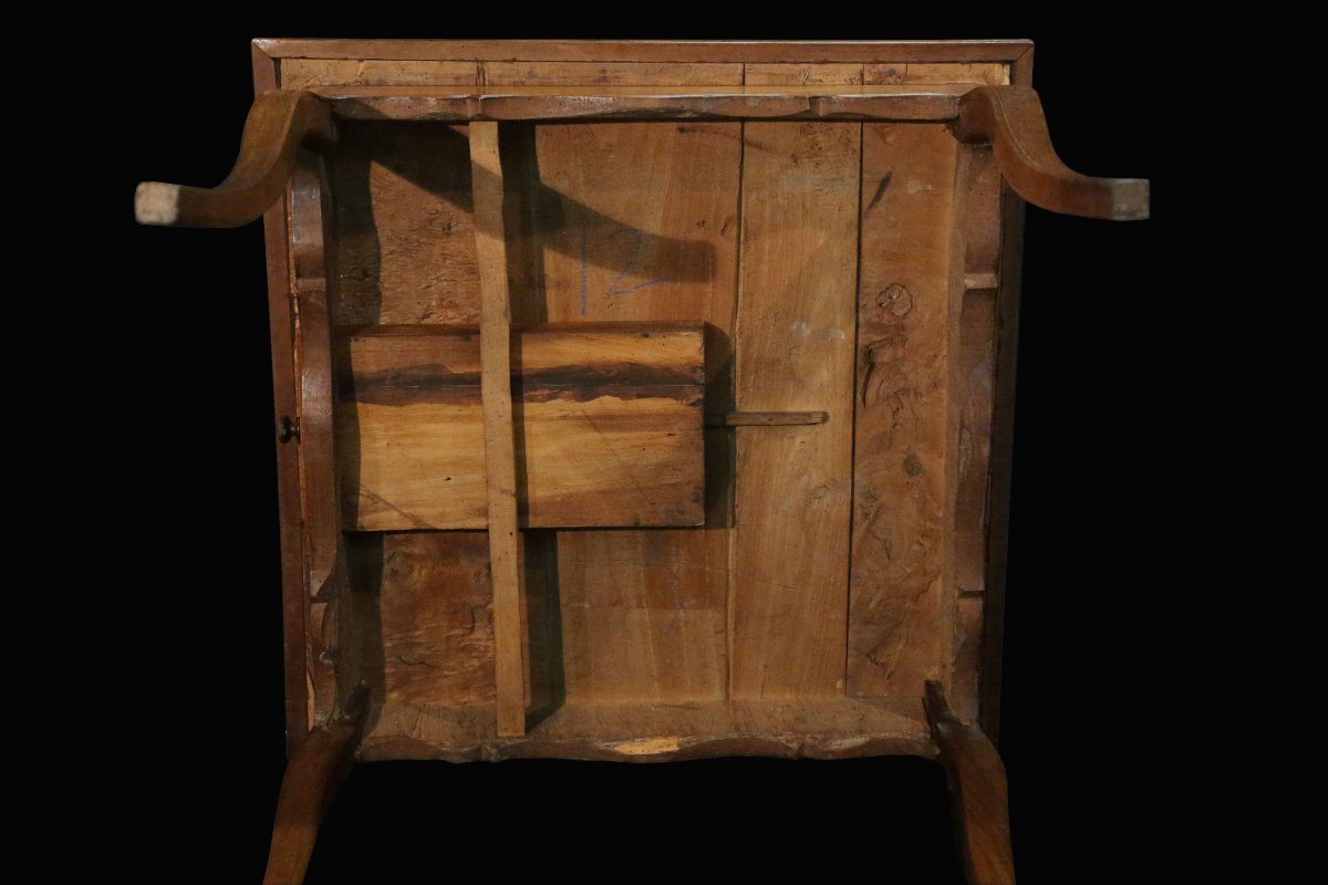 Louis XV Game Table, Walnut, 18th Century-photo-4