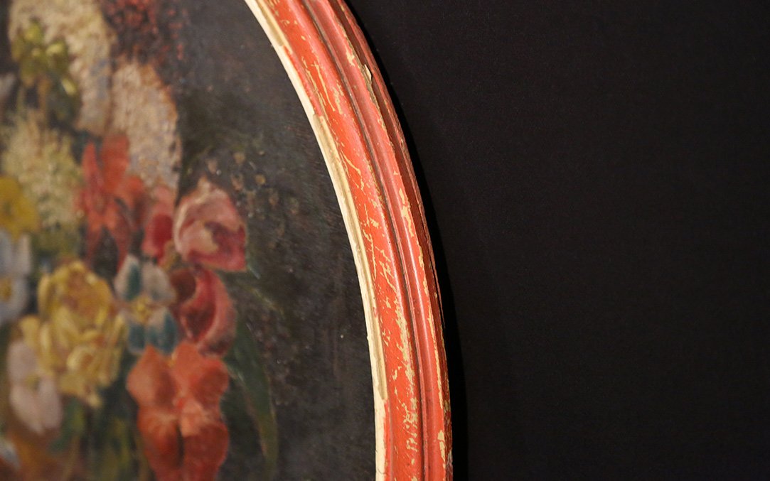 Still Life, Oil On Panel, In The 17th-century Style-photo-1
