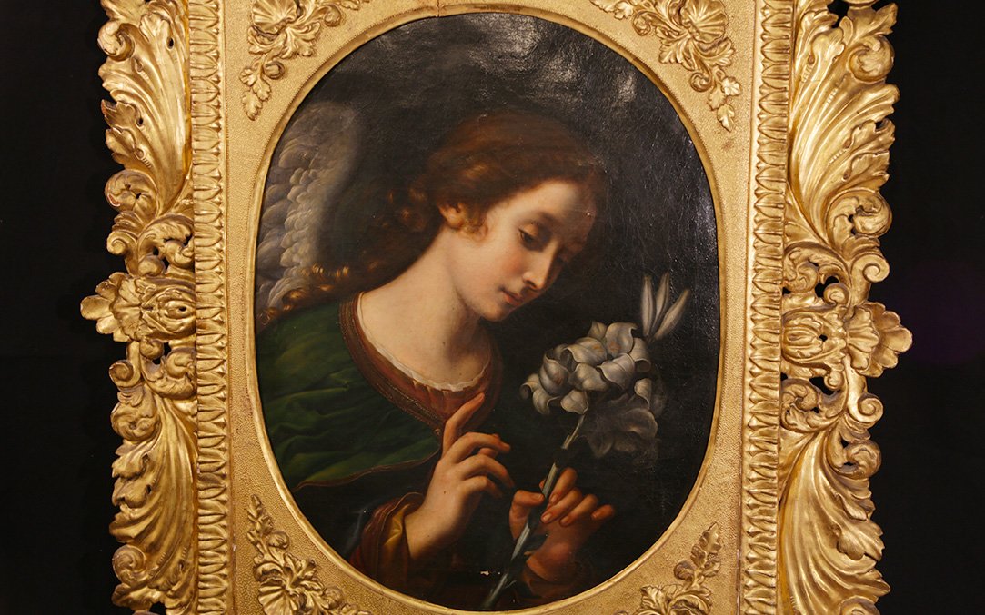 Huile sur toile XVIIIeme siècle-photo-4