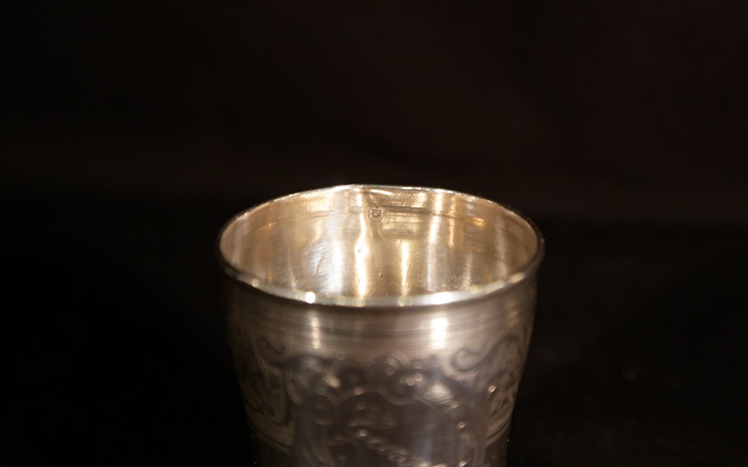 Solid Silver Cup, Minerva, 51g-photo-1