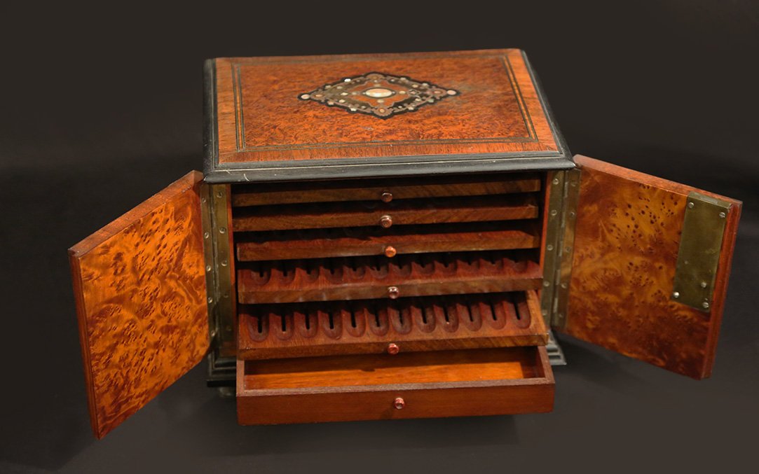 Boite à cigares, XIXème siècle 