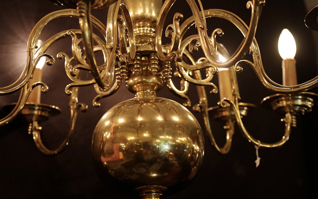 lustre Hollandais à clavettes, XVIIIeme siècle -photo-1