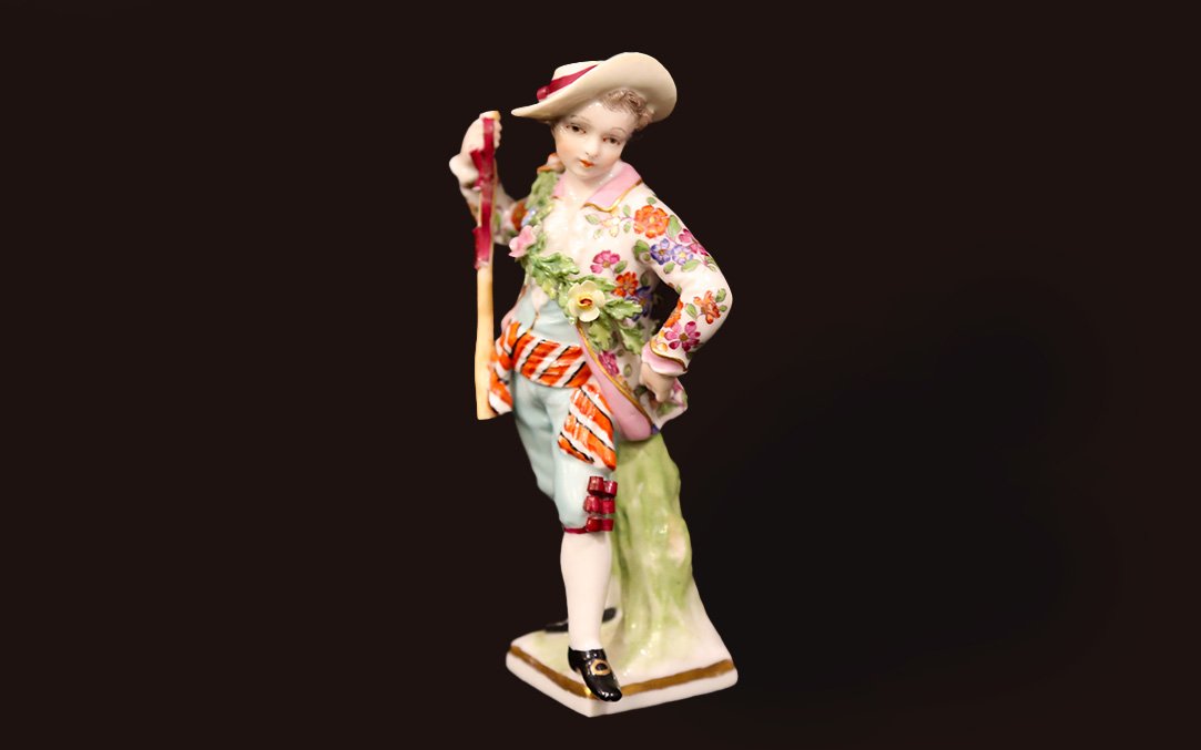 Personnage, porcelaine Meissen-photo-4
