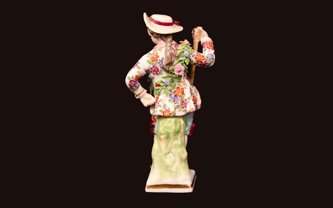Personnage, porcelaine Meissen-photo-1