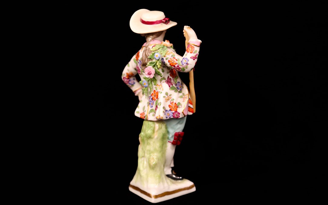 Personnage, porcelaine Meissen-photo-2