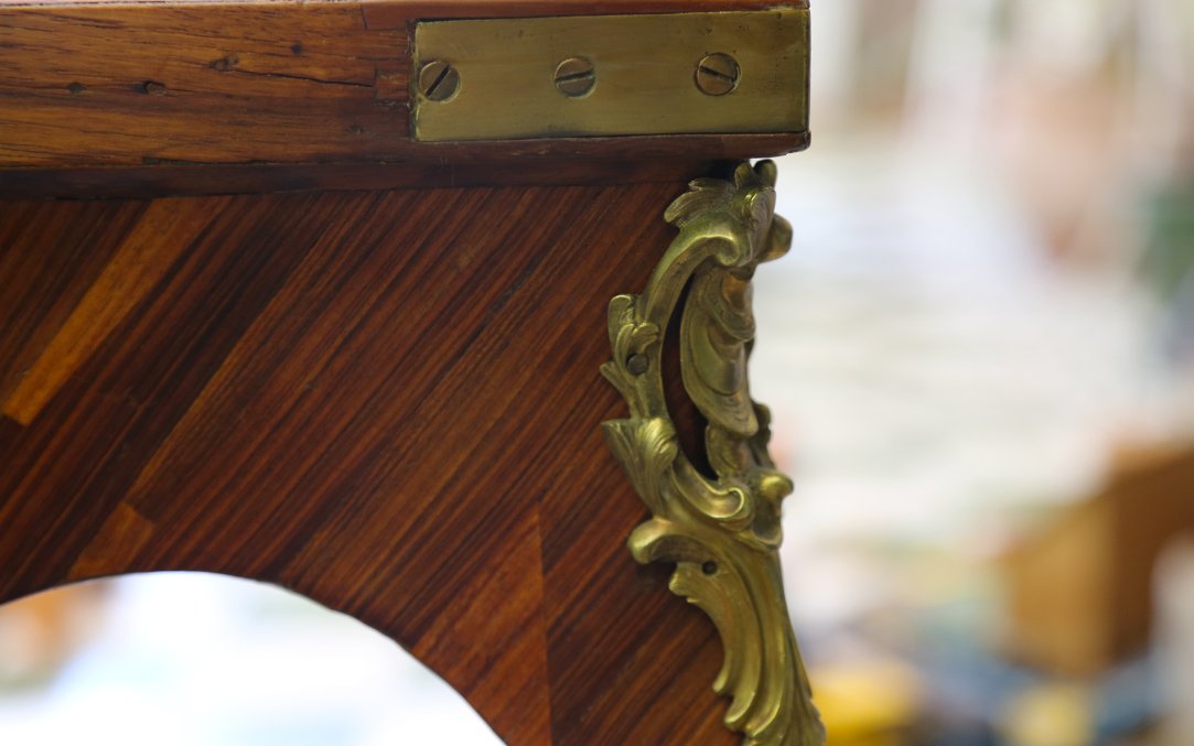 tabla à jeux, marqueterie, Louis XV-photo-2