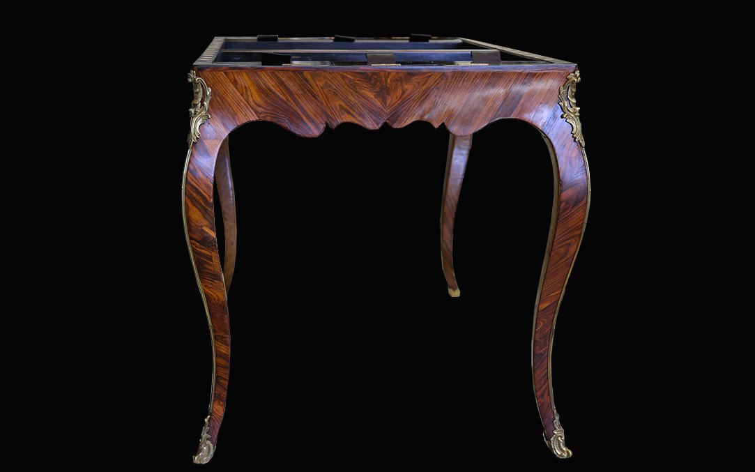 tabla à jeux, marqueterie, Louis XV-photo-6