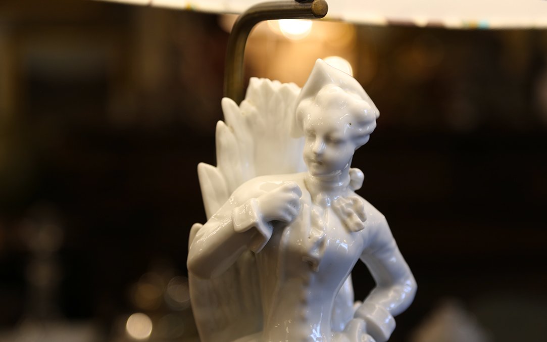 White Porcelain Blade, 18th Century-photo-3