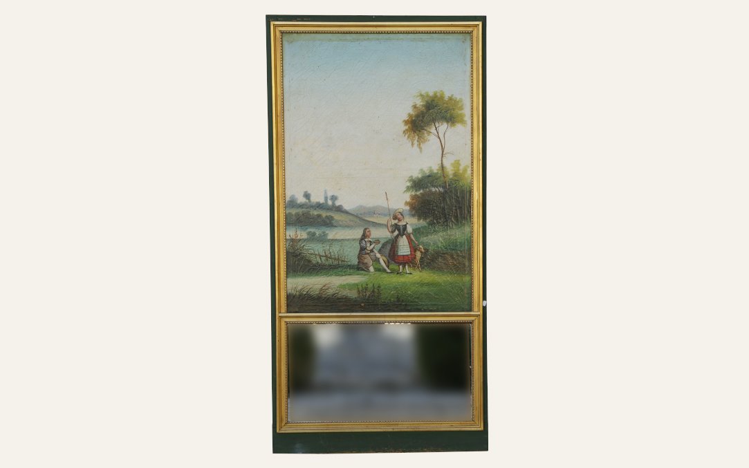 Trumeau, XIXeme siècle 