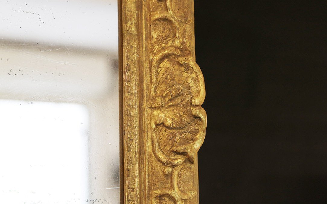 Mirro Gilded, 17th Century-photo-2