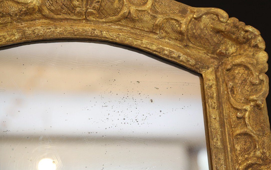 Mirro Gilded, 17th Century-photo-3